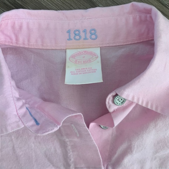 Brooks Brothers Color Block Button Up - Picture 4 of 5